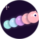 Dreamy Garden — fuzzy caterpillar Snake game, LoveSpark Suite new-tab extension