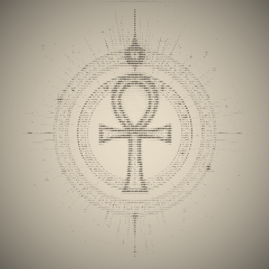 Glyph Grid Studio's ankh brand mark rendered as a grid of typeset Unicode glyphs (cream theme); Sparky the mascot in candy theme.